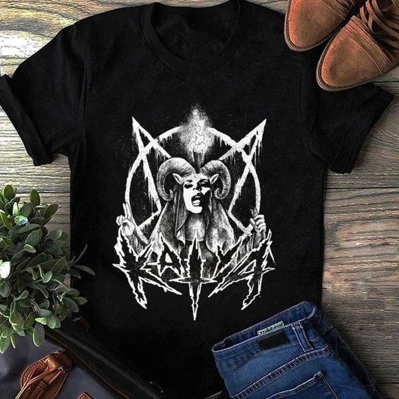Shirts | Katya Zamo Black Metal Tshirt 